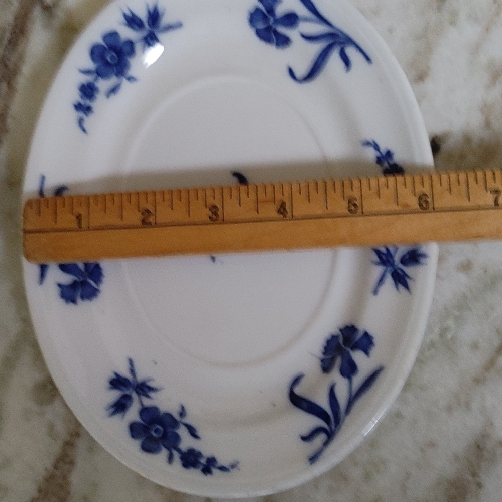 160 Year Old (1866 dated) Flow Blue Minton Oval Dishes - Picture 9 of 16